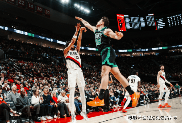 开拓者爆冷掀翻绿军!阿夫迪亚24+10+7 克林根18+18 杨瀚森命中NBA首记三分