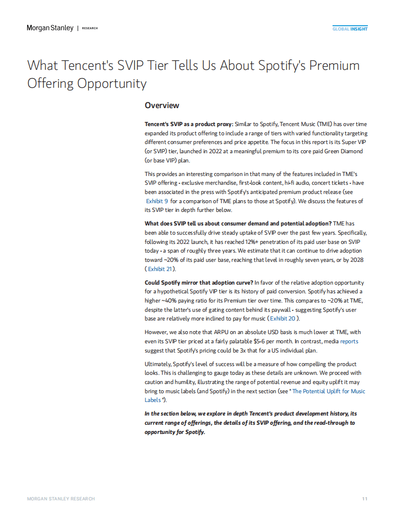 2025年中国流媒体音乐市场的高端化机遇报告(英文版)