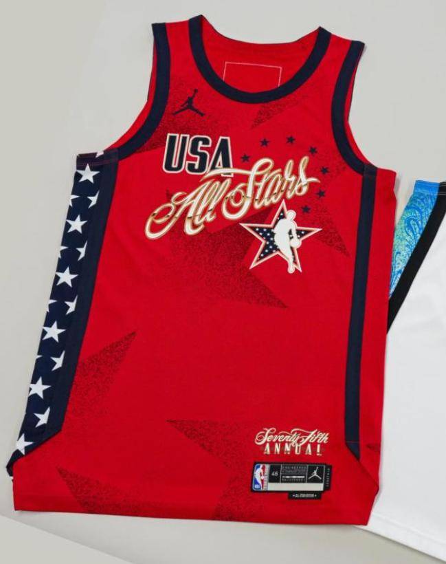 2026年NBA全明星赛三款球衣揭晓