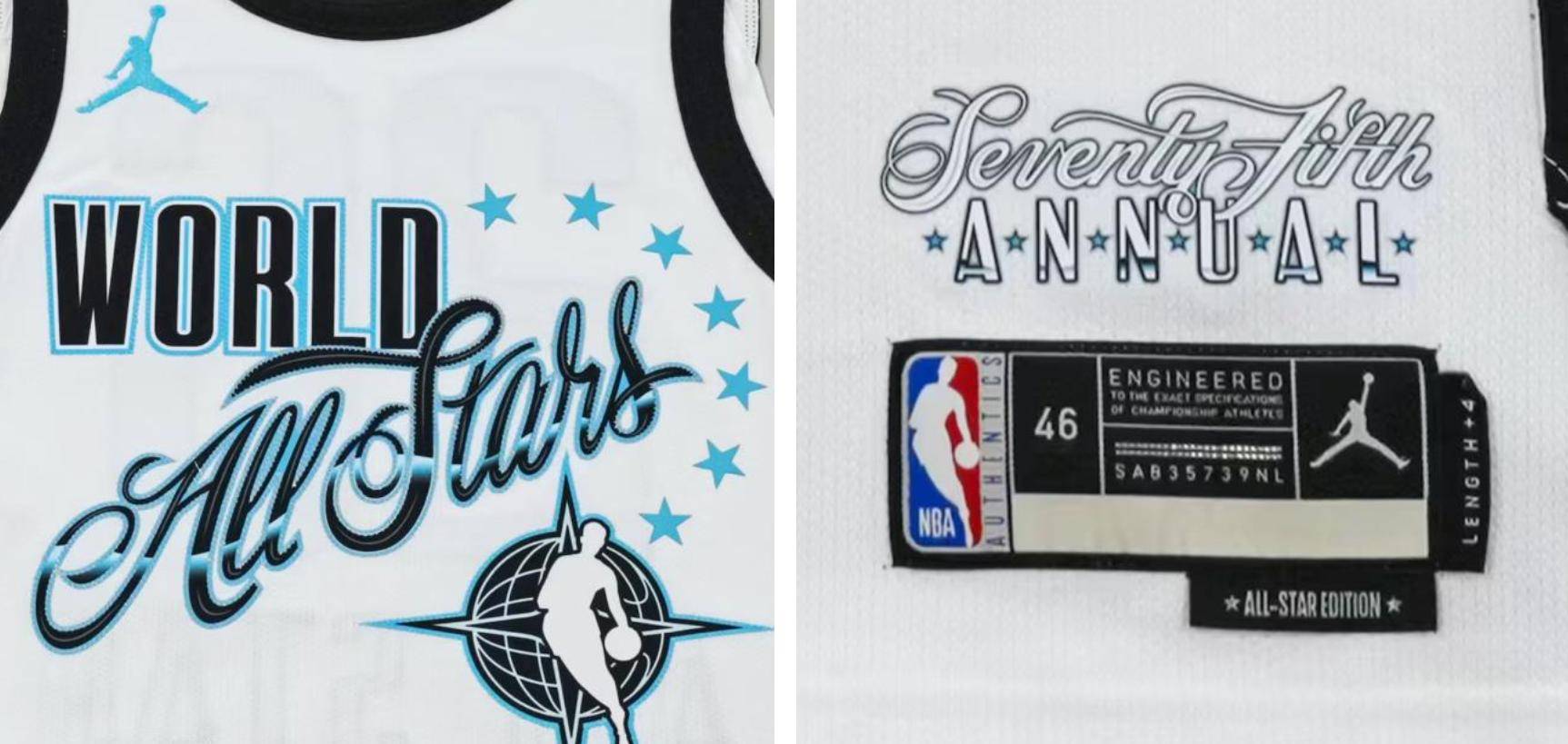 2026年NBA全明星赛三款球衣揭晓